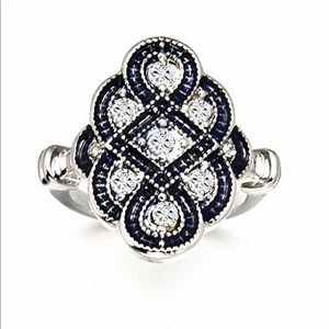 Art Deco Sterling Silver Ring